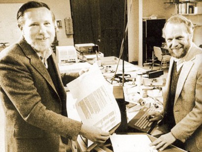 John Warnok y Charles Gecshke, fundadores de la compañía Adobe